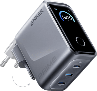 Anker Prime Oplader met 3 Usb C Poorten 160W Zwart