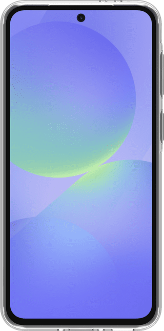 BlueBuilt Samsung Galaxy A37 Back Cover Transparant