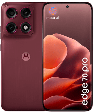 Motorola Edge 70 Pro 256GB Rood 5G