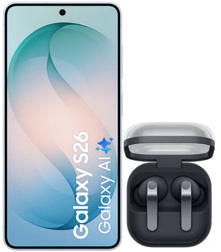 Samsung Galaxy S26 256GB Lichtblauw 5G + Samsung Galaxy Buds4 Pro Zwart