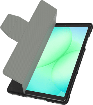 Just in Case Samsung Galaxy Tab A11/A9 Plus ArmorElite Book Case Zwart
