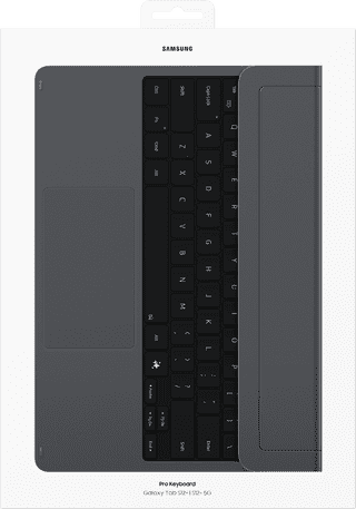 Samsung Galaxy Tab S12 Plus Toetsenbord QWERTY Zwart