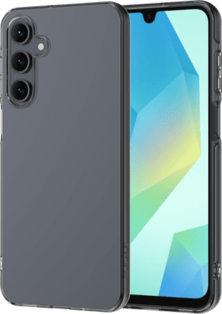 Just in Case Soft Design Samsung Galaxy A16 Back Cover Transparant