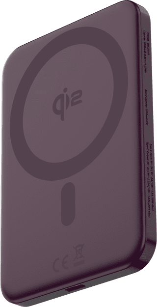 BlueBuilt MagSafe Case iPhone 18/17 Pro Max Purple + Powerbank 5,000 mAh Purple