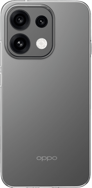 Just in Case Soft Design OPPO Reno16 FS Back Cover Transparant
