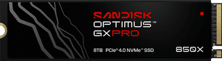 SANDISK Optimus GX PRO 850X 8TB Heatsink NVMe SSD