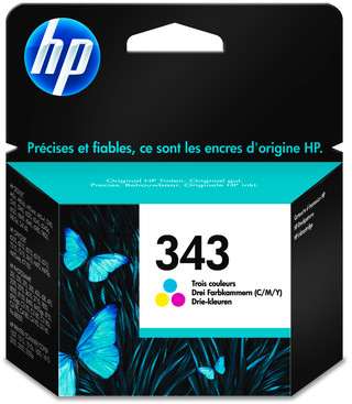 HP 343 Cartridges 3 Kleuren Pack