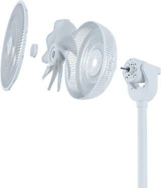 Duux Whisper Flex 2 Ice Blue