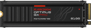SANDISK Optimus GX PRO 8100 4TB Heatsink PCIe 5.0 NVMe SSD