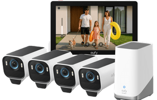 EufyCam S3 Pro 4-Pack + Smart Display E10