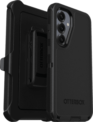 OtterBox Defender Samsung Galaxy S25 Back Cover Zwart
