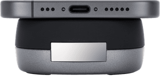 BlueBuilt 2-in-1 Draadloze Oplader met MagSafe en Qi2 25W Zwart
