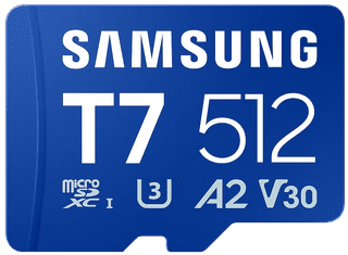 Samsung MicroSDXC T7 512GB 170MB/s