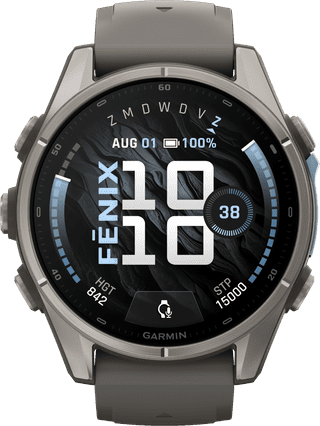 Garmin Fenix 9 Grijs 43mm