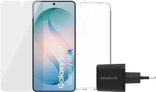 Samsung Galaxy S26 Plus 256GB Lichtblauw 5G + Compleet Accessoirepakket