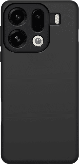 Just in Case Rugged Oppo Find X9 Pro Back Cover Zwart