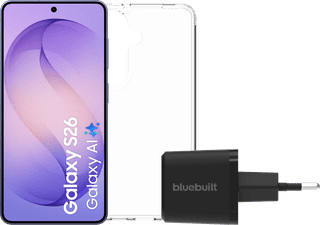 Samsung Galaxy S26 256GB Donkerblauw 5G + Basis Accessoirepakket