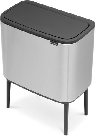 Brabantia Bo Touch Bin Prullenbak 3 x 11 liter Matt Steel Fingerprint Proof