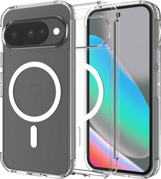 Just in Case Google Pixel 11 / 11 Pro Back Cover met Magneet Transparant