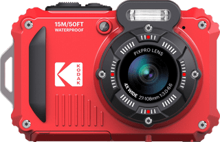 Kodak Pixpro WPZ2 Onderwater Camera Rood