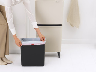 Brabantia SortUp Recycle Hi afvalemmer 20+25L Beige