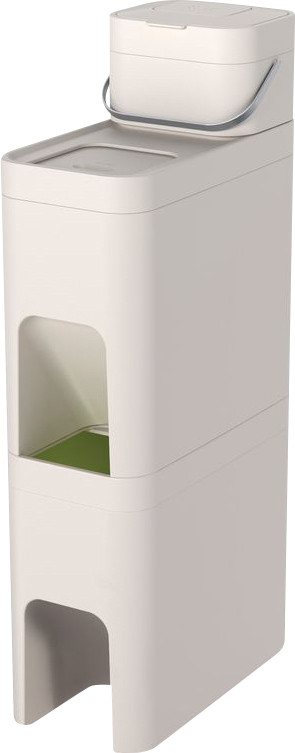 Joseph Joseph Intelligent Waste Stack 52 Liter Stone