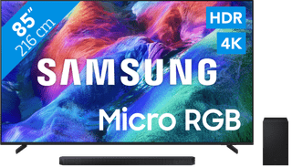 Samsung Micro RGB 85" R85H (2026) + Samsung HW-Q600H (2026)
