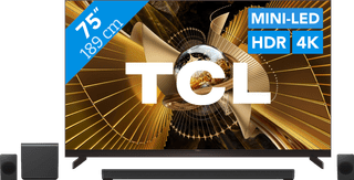 TCL SQD Mini-led 75" X11L (2026) + TCL Q95K