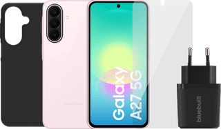 Samsung Galaxy A27 128GB Roze 5G + Compleet Accessoirepakket