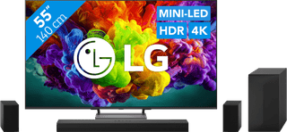 LG Mini-led 55" QNED85 (2026) + LG DS60TR