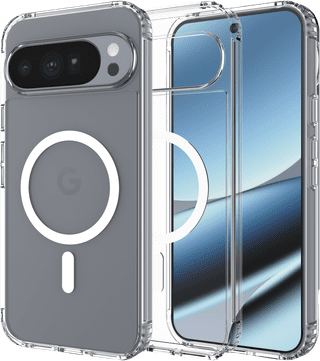 Just in Case Google Pixel 11 Pro XL / 10 Pro XL Back Cover met Magneet Transparant