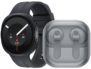Samsung Galaxy Watch 9 5G Black 44mm + Samsung Galaxy Buds4 White