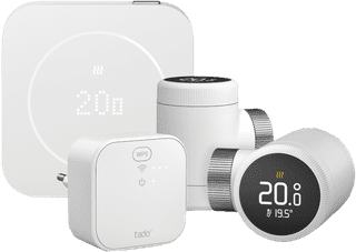tado Wired Smart Thermostat X Multi Room Starter Pack 2nd Generation (2 radiator knobs)