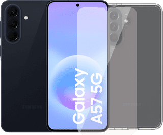 Samsung Galaxy A57 256GB Donkerblauw 5G + Accessoirepakket