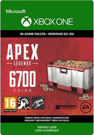 APEX Legends: 6700 Coins Xbox One - Digitaal