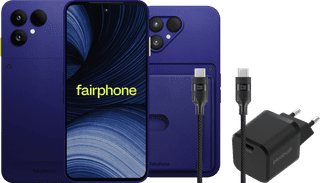 Fairphone 6+ 256GB Blauw 5G + Compleet Accessoirepakket