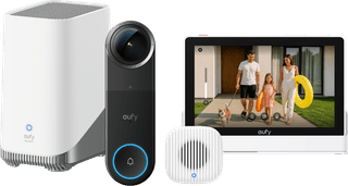 Anker eufy Doorbell S4 + Mini Chime + HomeBase 3 + Smart Display E10