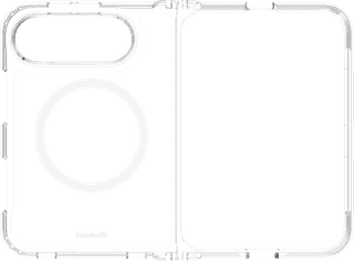 BlueBuilt Protective Back Cover met MagSafe iPhone Duo Transparant