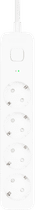 BlueBuilt Stekkerdoos 4-voudig 3 meter Wit