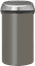 Brabantia Touch Bin 60 Liter Platinum Platina