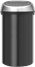 Brabantia Touch Bin 60 Liter Matt Black Fingerprint Proof Zwart (fingerprint proof)