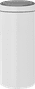 Brabantia Touch Bin 30 Liter White Wit