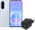 Samsung Galaxy A57 256GB Lichtblauw 5G + BlueBuilt Oplader met Usb C Poort 45W Zwart