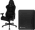 Vortech Essential Gamestoel Zwart + Vortech Vloermat Zwart