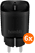Hombli Smart Plug Black 6-pack Black