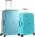 Samsonite S'cure Spinner 55+69cm Aqua Blue Kofferset Blauw