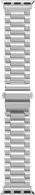 Just in Case Rvs Bandje Zilver voor Apple Watch 40/41/42 mm