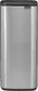 Brabantia Bo Touch Bin 30 Liter Matt Steel Fingerprint Proof Zilver