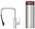 Quooker PRO3 and Quooker Flex Square Chrome