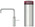 Quooker PRO3 + Quooker Fusion Square Stainless Steel
